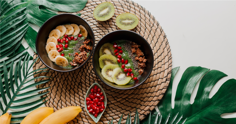 乙烯基厨房地毯热带水果碗 - TenStickers