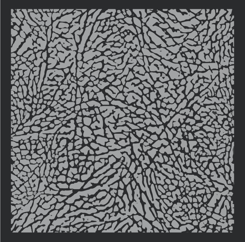 乙烯基地毯灰色纹理深色图案 - TenStickers