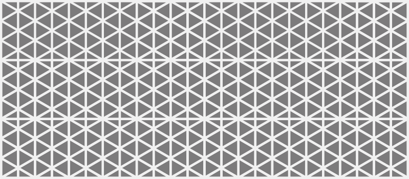 乙烯基厨房地毯三角灰色元素 - TenStickers