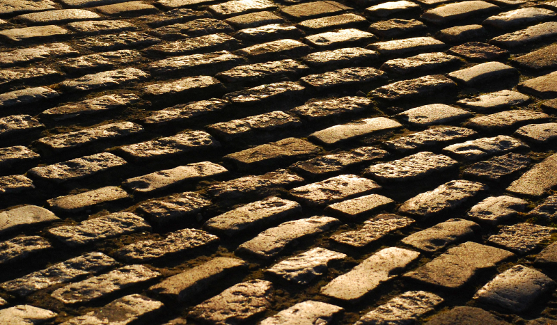 乙烯基地毯 石头效果 鹅卵石小径 - TenStickers