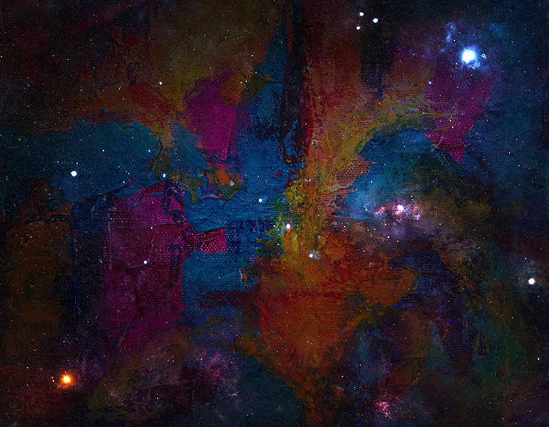 乙烯基地毯星星宇宙空间设计 - TenStickers