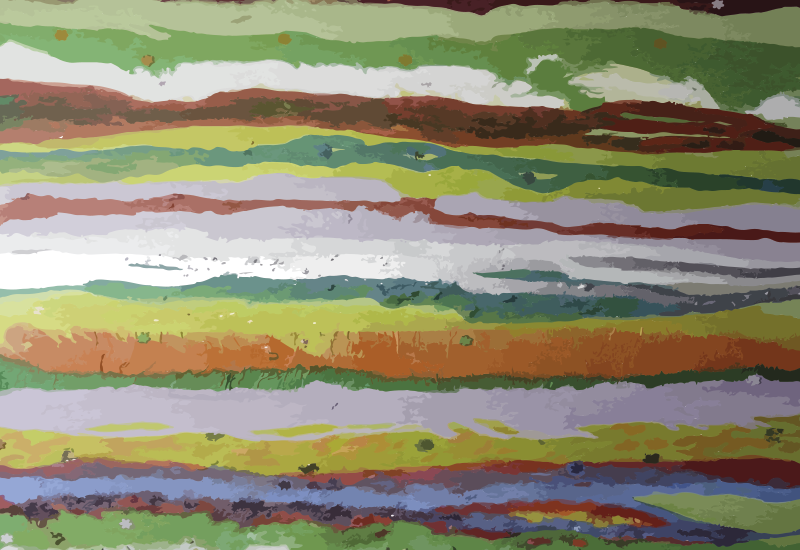 乙烯基地毯条纹鲜艳涂装色彩 - TenStickers