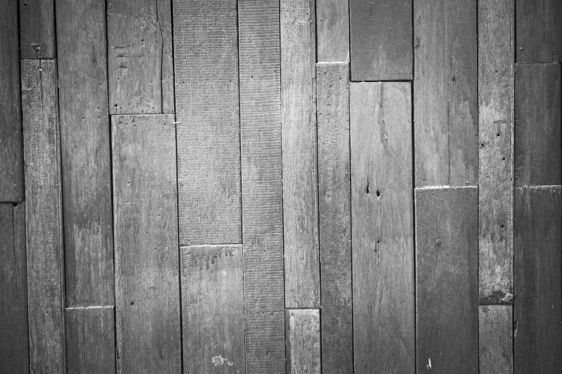 乙烯基地毯木纹现代灰色饰面 - TenStickers