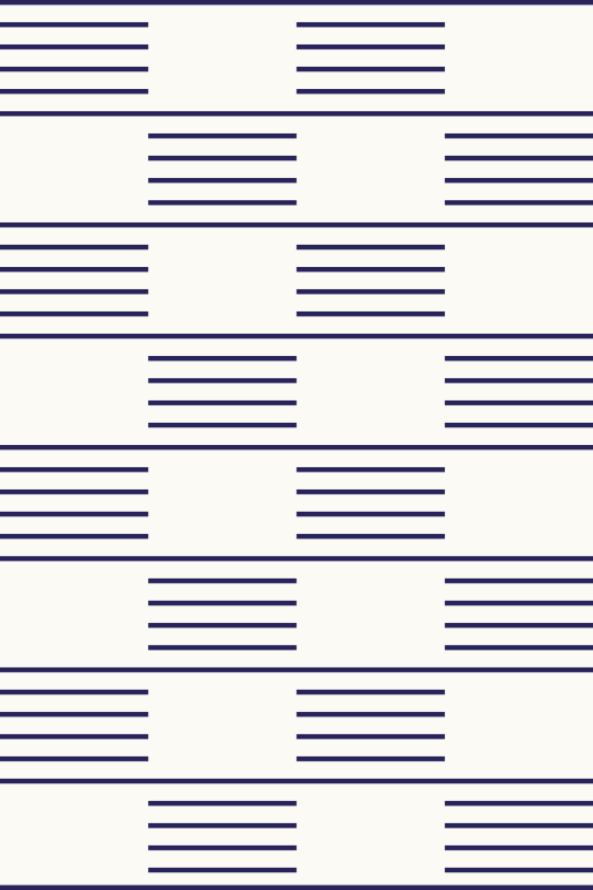 乙烯基地毯客厅时尚线性图案 - TenStickers