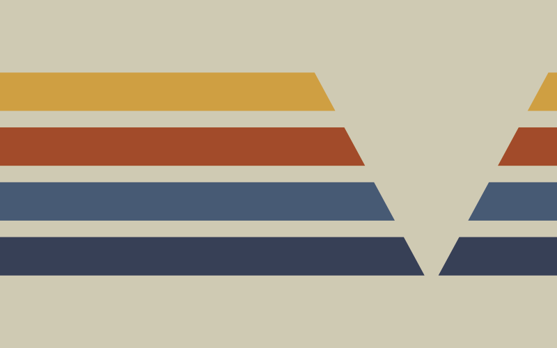 乙烯基地毯几何人字纹图案 - TenStickers