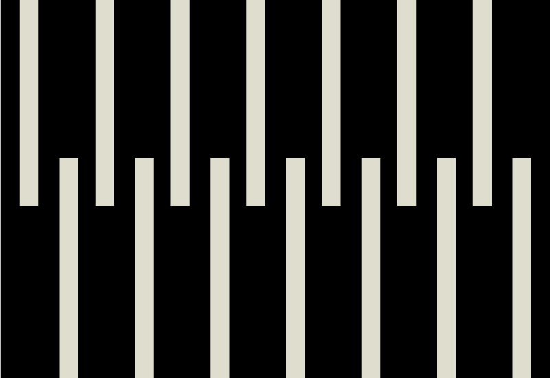 乙烯基地毯时尚条纹设计 - TenStickers