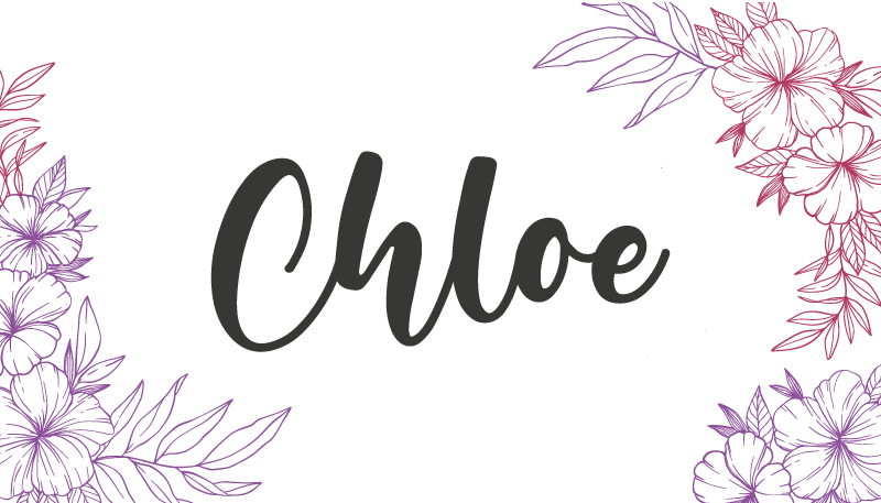 乙烯基地毯花卉定制名称 - TenStickers