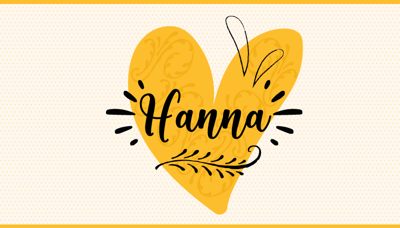 乙烯基地毯定制橙色心形图案 - TenStickers