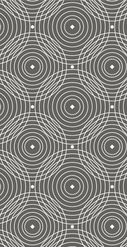 厨房北欧融合圈子北欧乙烯基地毯 - TenStickers