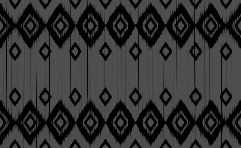 乙烯基厨房地毯黑色钻石设计 - TenStickers