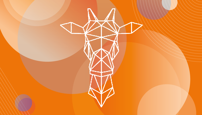 乙烯基地毯采用抽象几何图案设计 - TenStickers