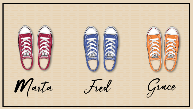 乙烯基地毯入口大厅定制运动鞋系列 - TenStickers