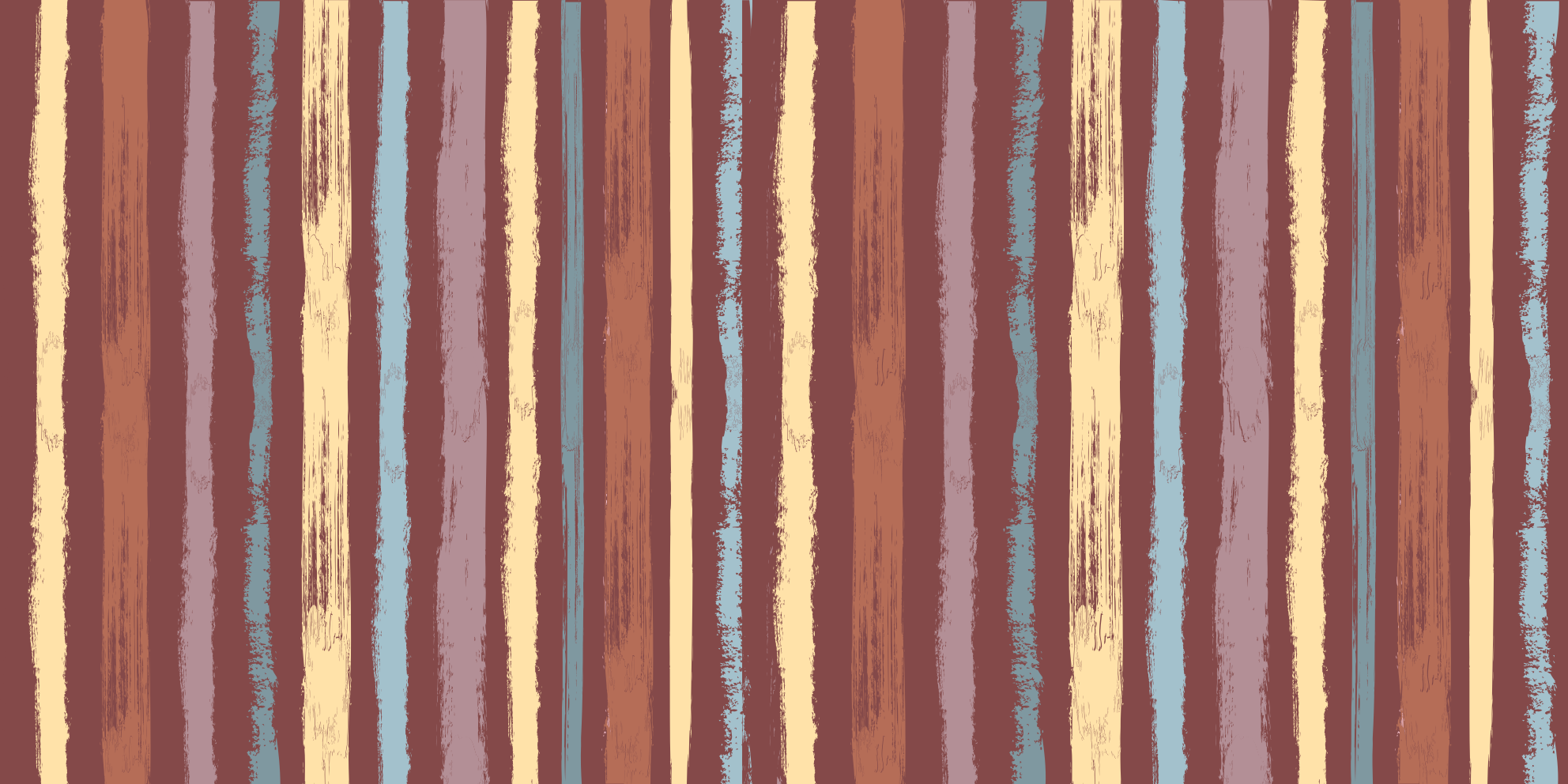 乙烯基地毯条纹手绘布料效果 - TenStickers