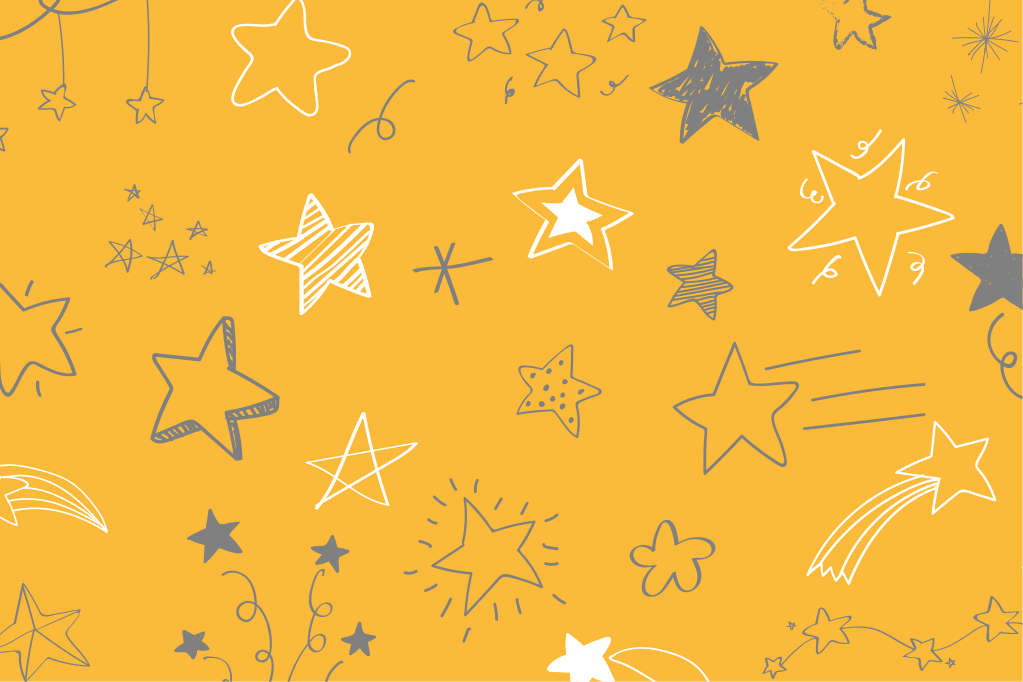 乙烯基地毯星星星空夜景图案 - TenStickers