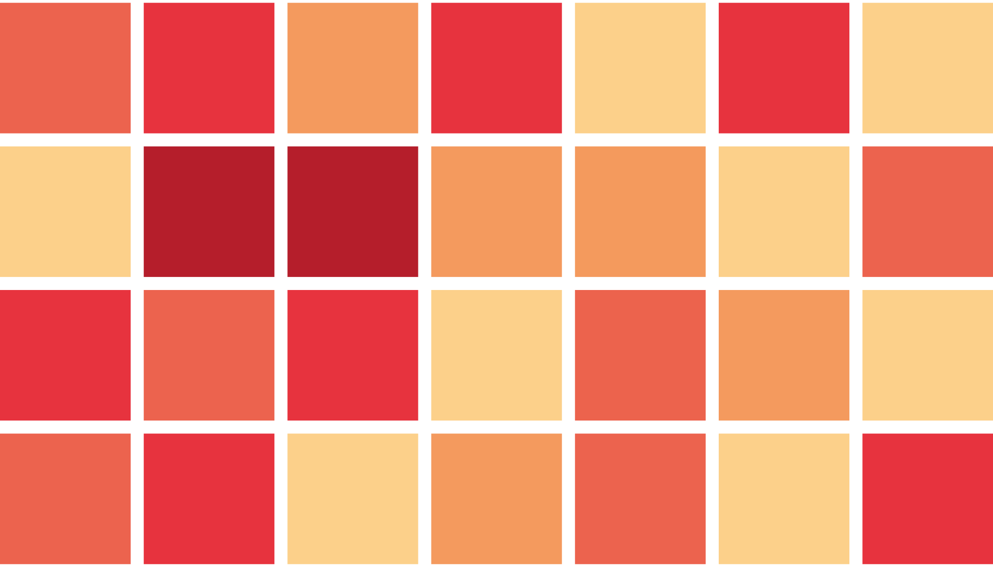 乙烯基地毯浴室色彩斑斓的方形图案 - TenStickers