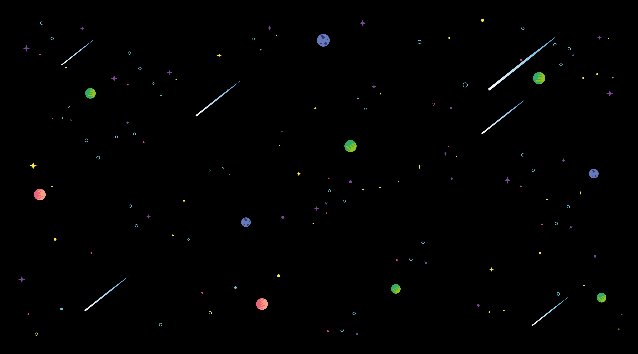 乙烯基地毯星星宇宙星空 - TenStickers