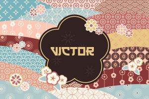 乙烯基地毯名称色彩斑斓图案 - TenStickers