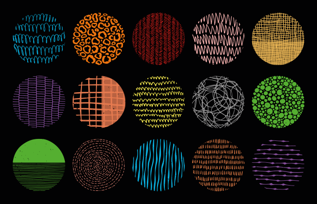 乙烯基地毯生动图案系列 - TenStickers