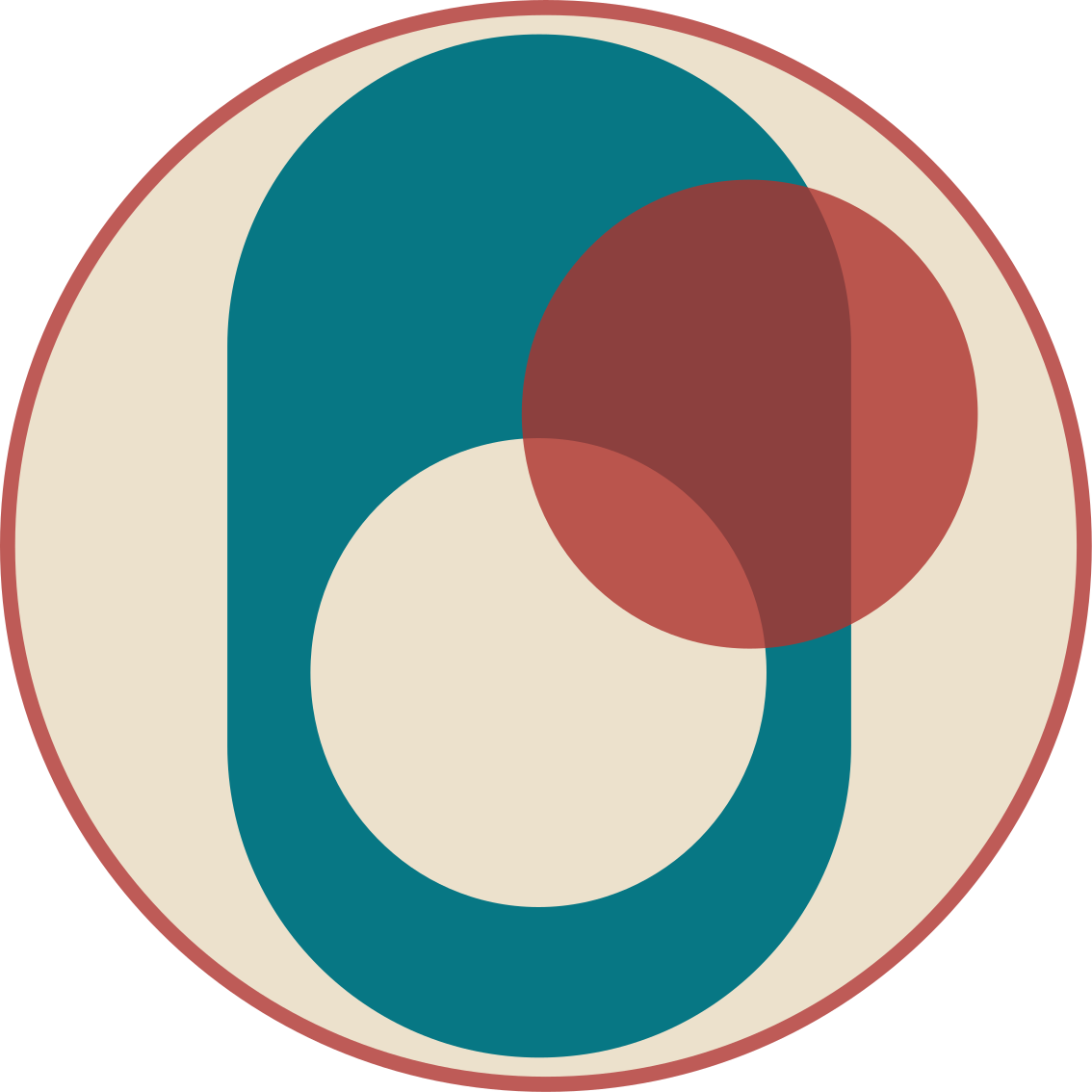 乙烯基地毯和谐圆圈 - TenStickers