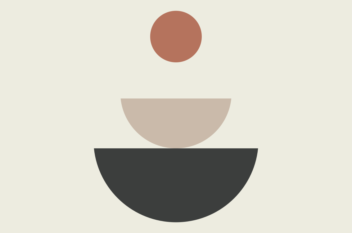 喷泉抽象艺术几何地毯 - TenStickers