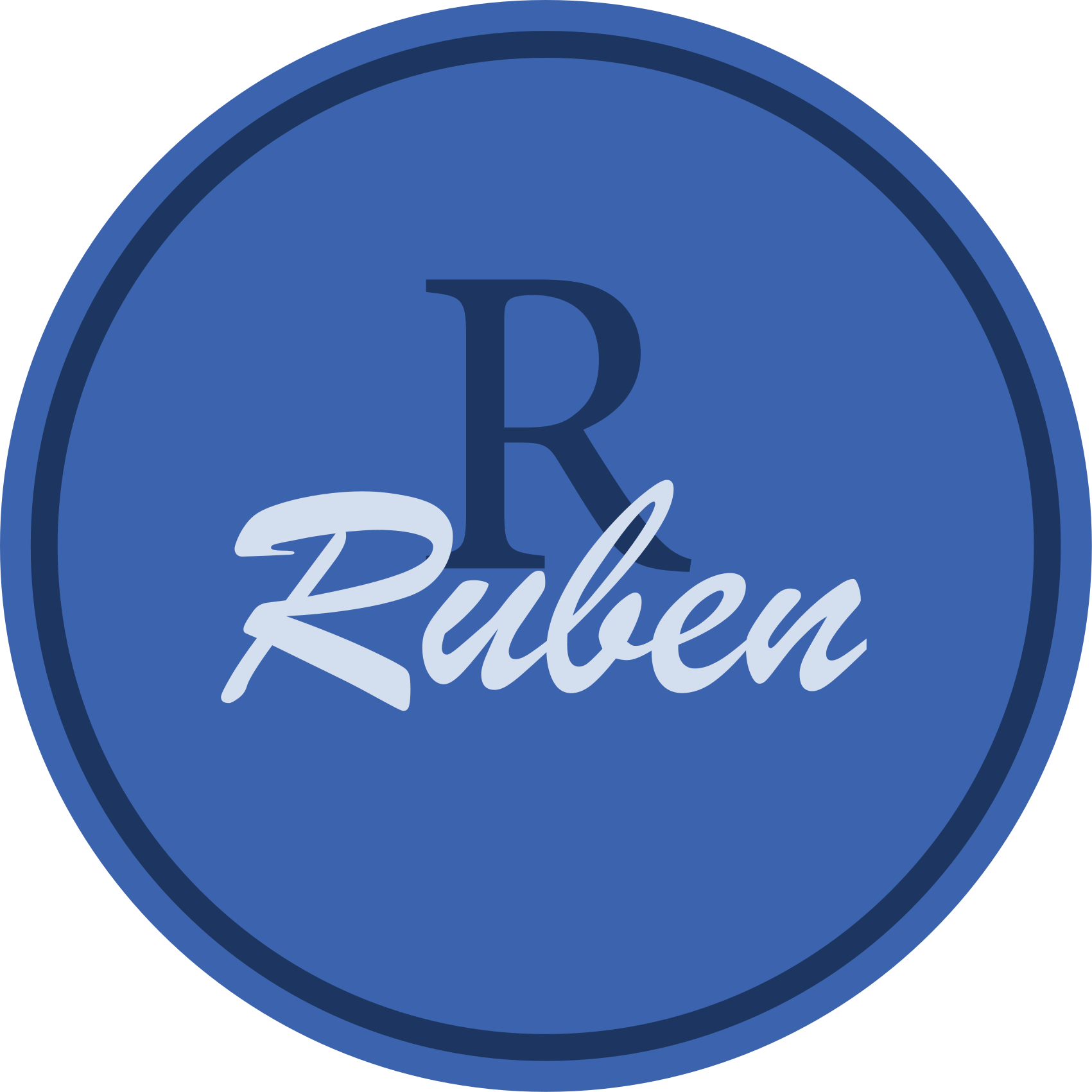 乙烯基地毯名称定制名称圆形 - TenStickers