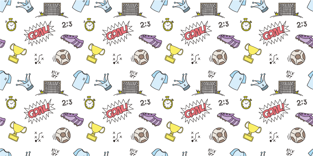 乙烯基地毯游戏 体育符号主题 - TenStickers