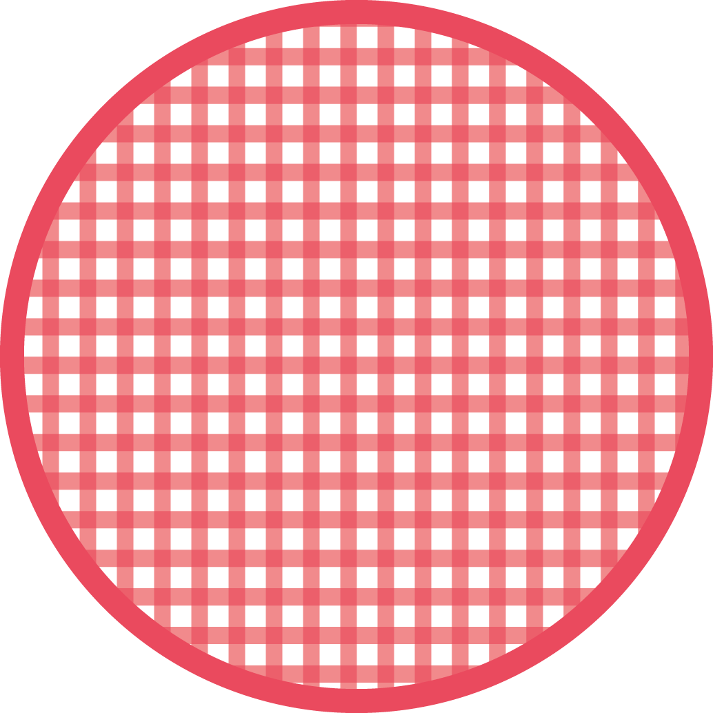 乙烯基地毯条纹经典方格图案 - TenStickers