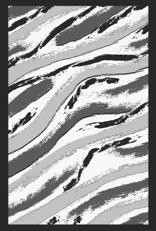 乙烯基地毯动物印花时尚斑马条纹 - TenStickers