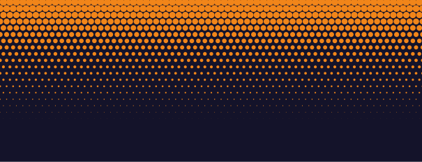 乙烯基地毯渐变圆点图案 - TenStickers