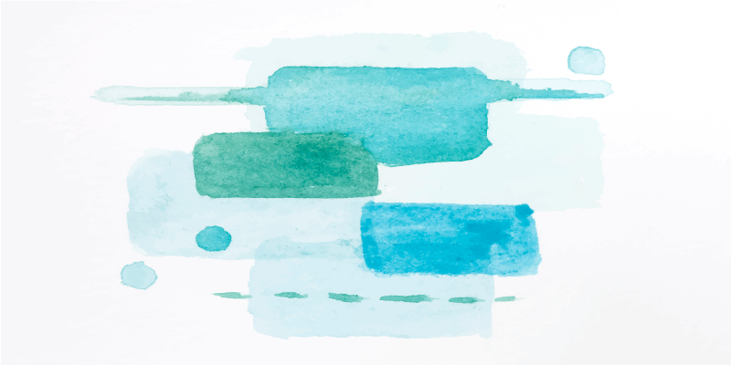 乙烯基地毯客厅水生色块 - TenStickers