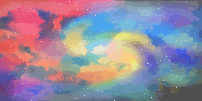 乙烯基地毯天体漩涡 - TenStickers