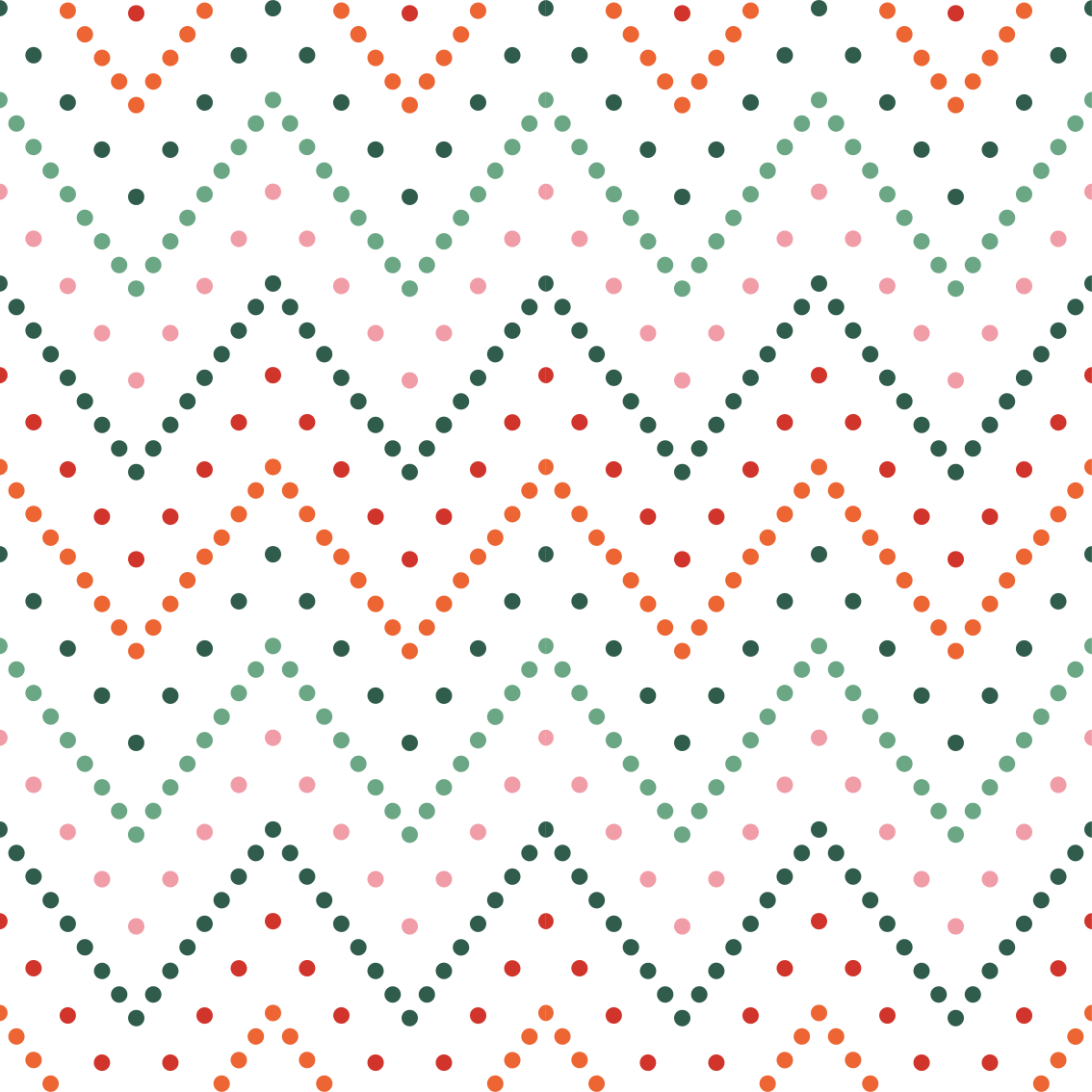 乙烯基地毯色彩斑斓的人字纹图案 - TenStickers