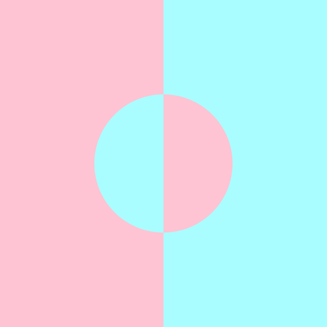 极简主义柔和色彩对比 - TenStickers