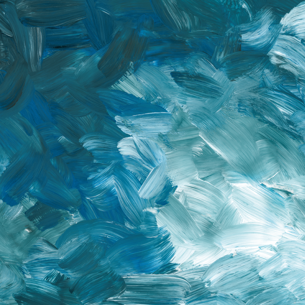 乙烯基地毯海洋笔触设计 - TenStickers