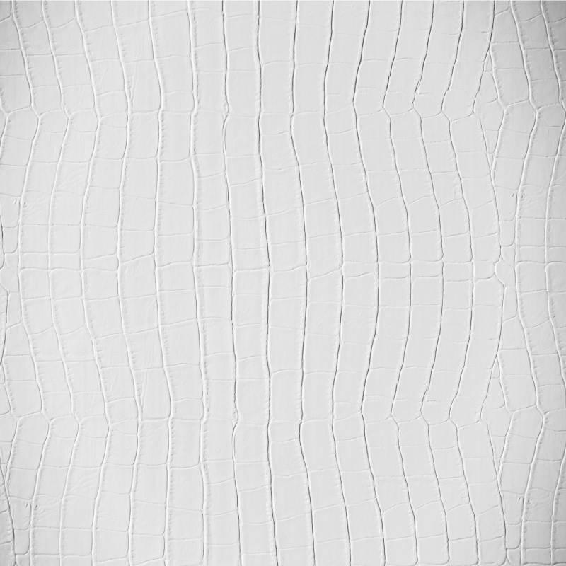 乙烯基地毯质地白色鳄鱼皮 - TenStickers