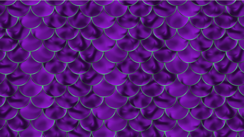 乙烯基地毯动物印花紫色图案与纹理 - TenStickers