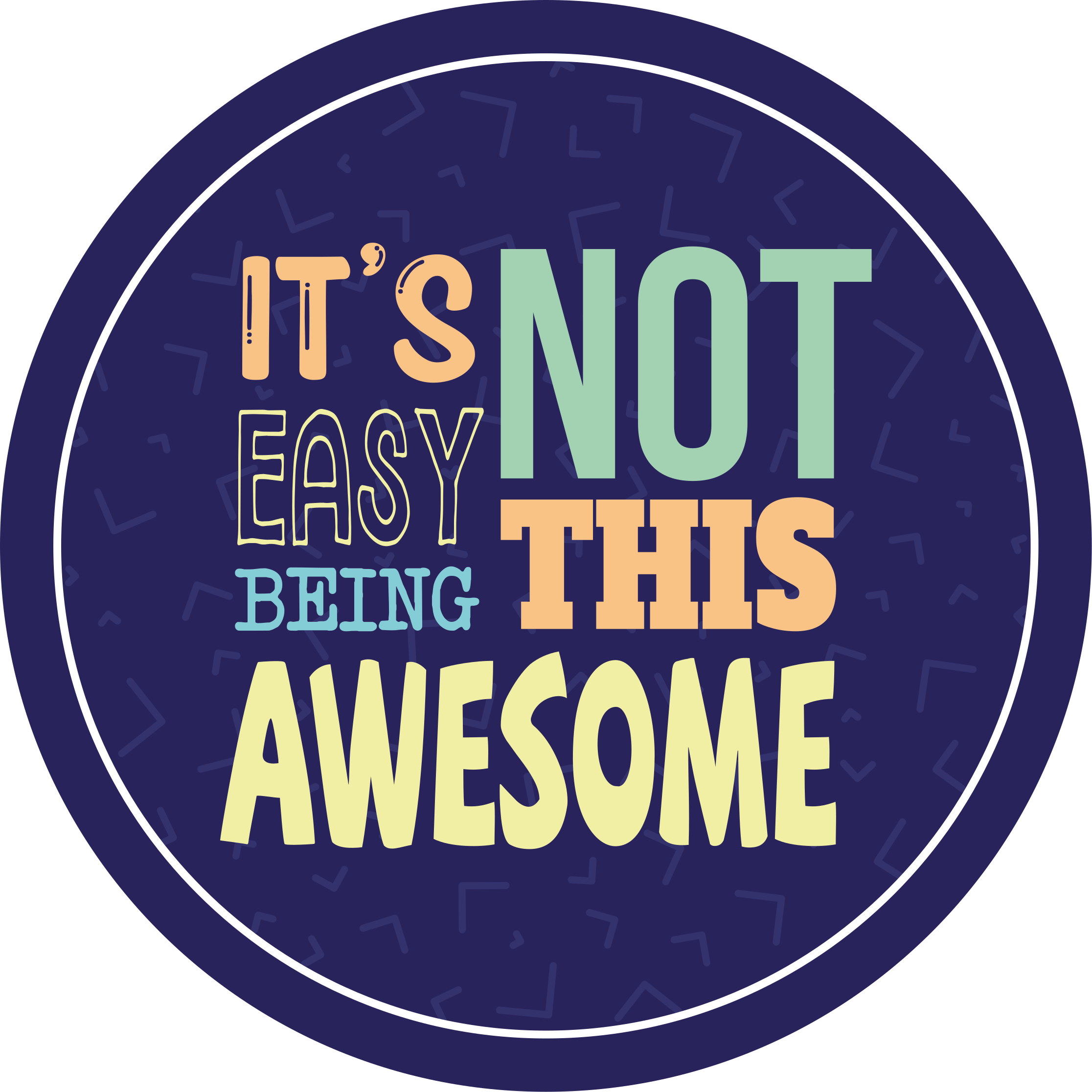 乙烯基地毯与短语，做这么出色可不容易 - TenStickers