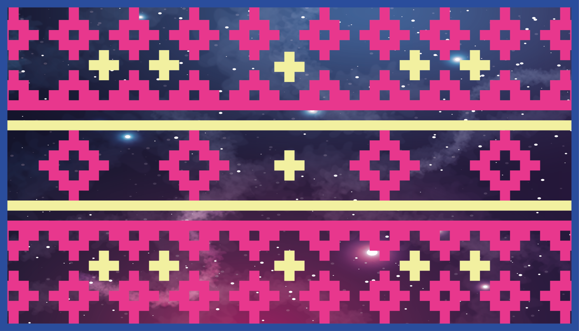 乙烯基地毯几何宇宙图案 - TenStickers