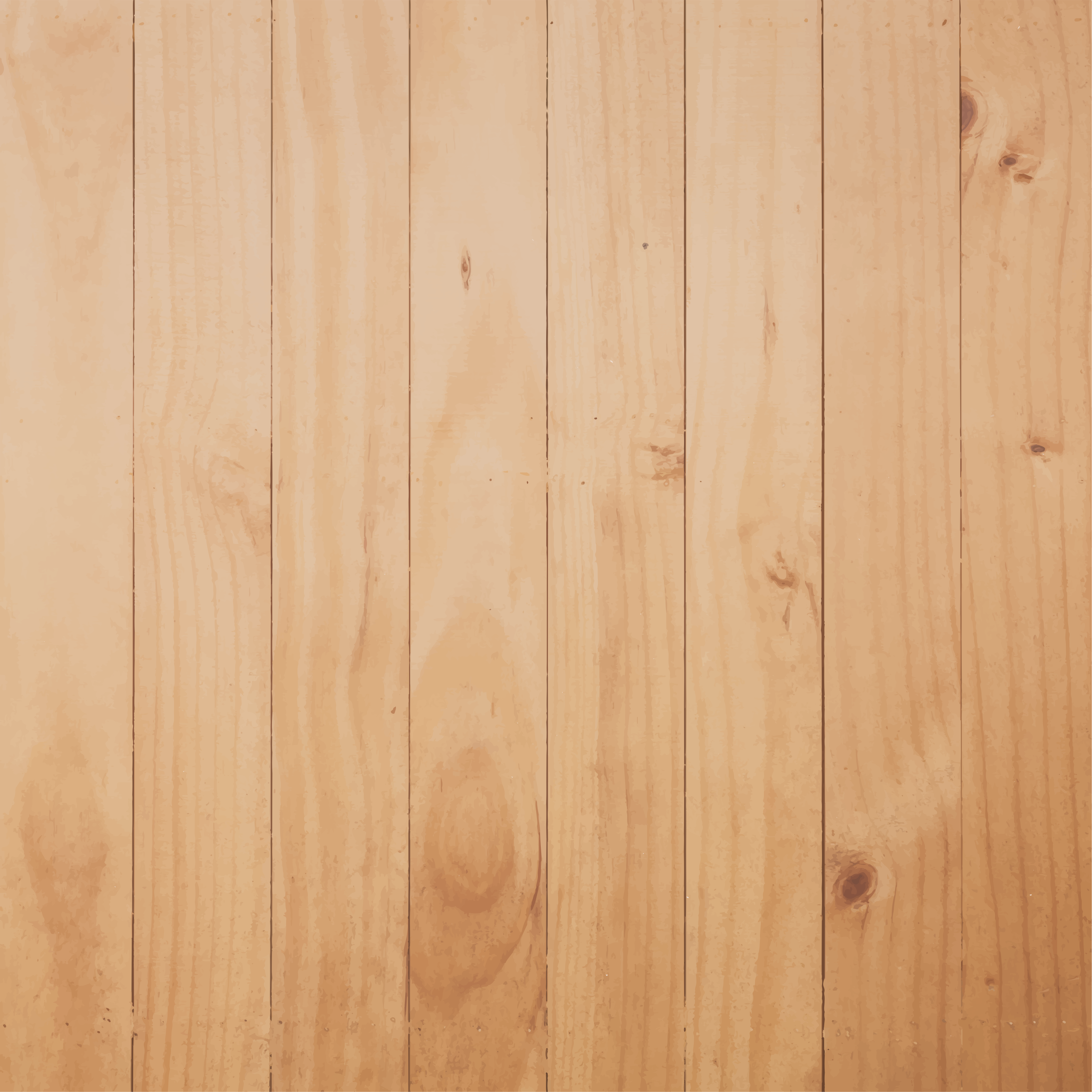 乙烯基地毯木纹 木板浅色表面 - TenStickers