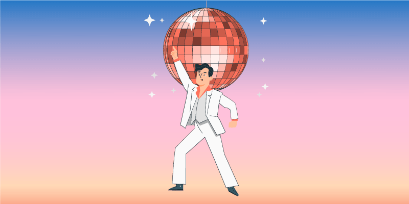 乙烯基地毯带来舞会派对氛围 - TenStickers