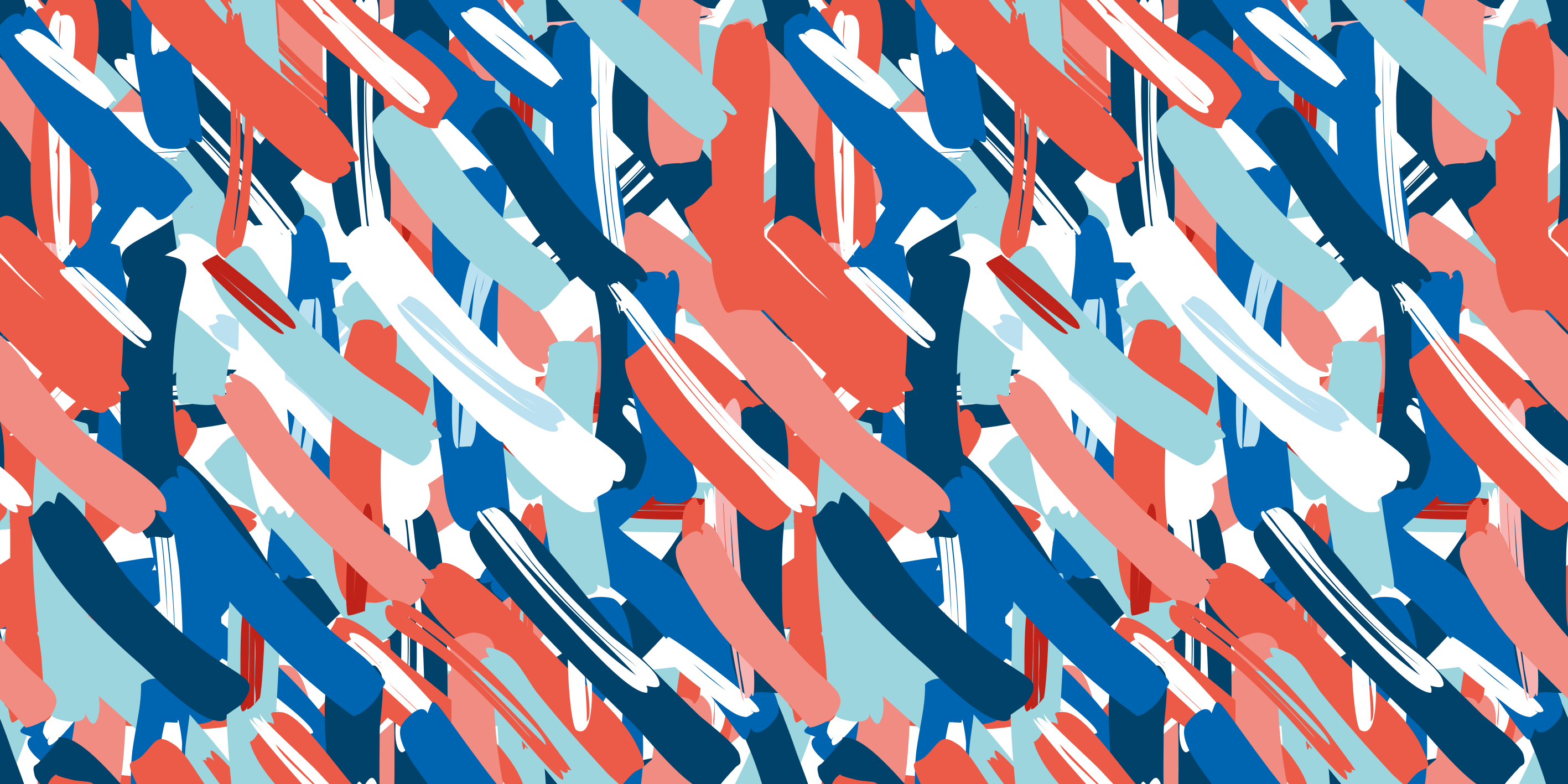 乙烯基地毯展现多彩笔触艺术 - TenStickers