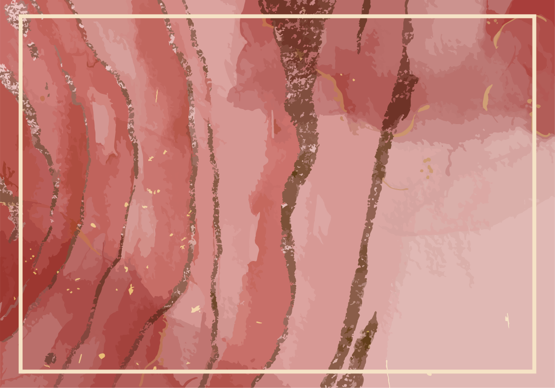 大理石乙烯基地毯优雅粉色涡旋 - TenStickers