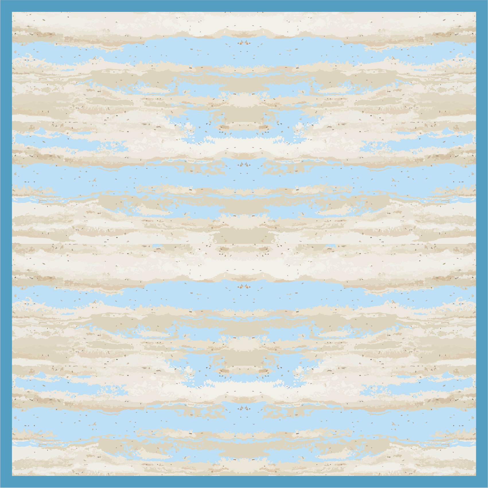 乙烯基地毯木纹灰蓝色仿木纹 - TenStickers