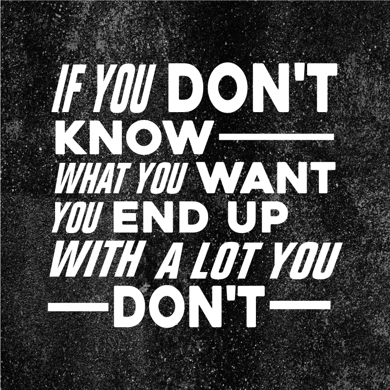 乙烯基地毯与短语，了解您的需求 - TenStickers