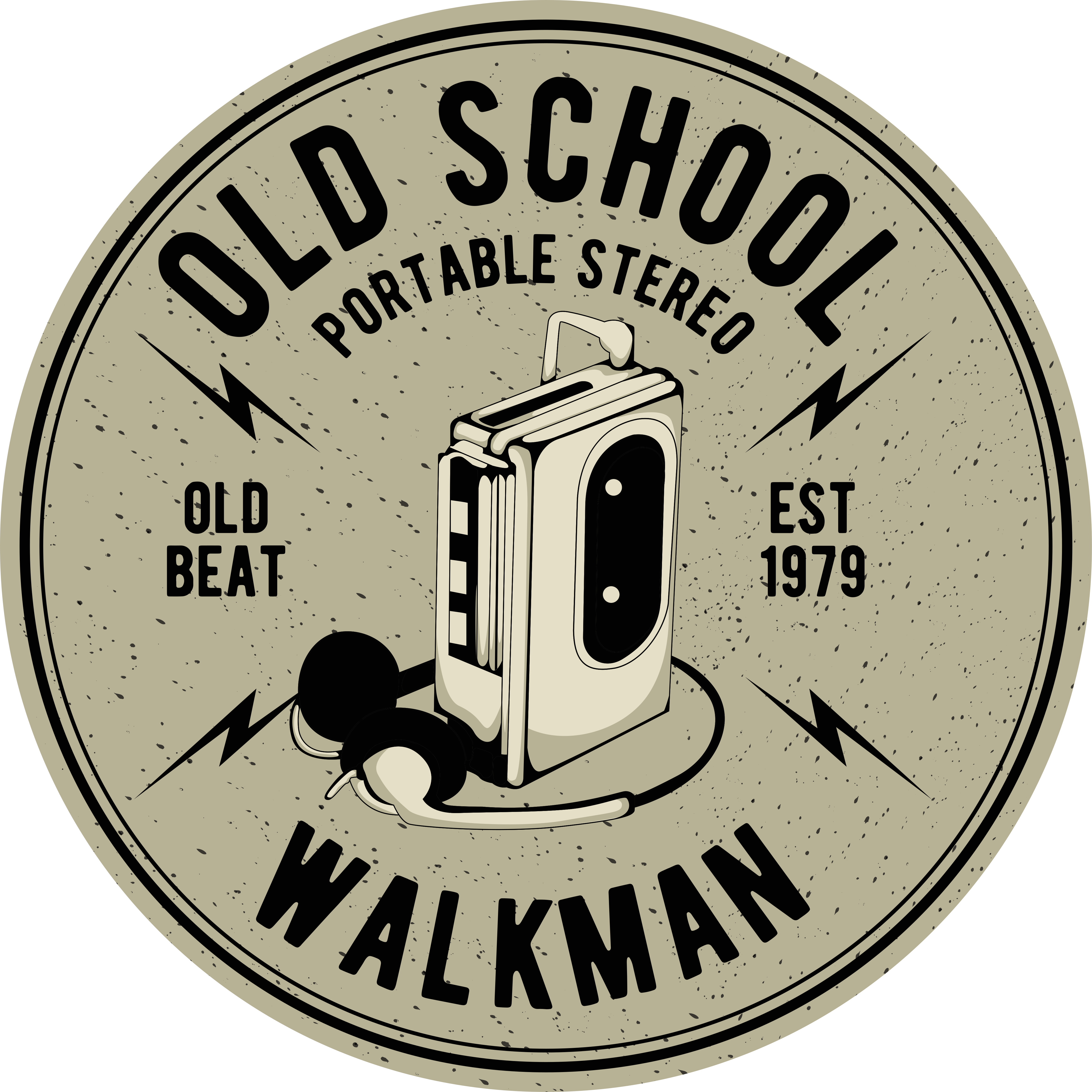 乙烯基复古地毯便携式立体声音响 - TenStickers