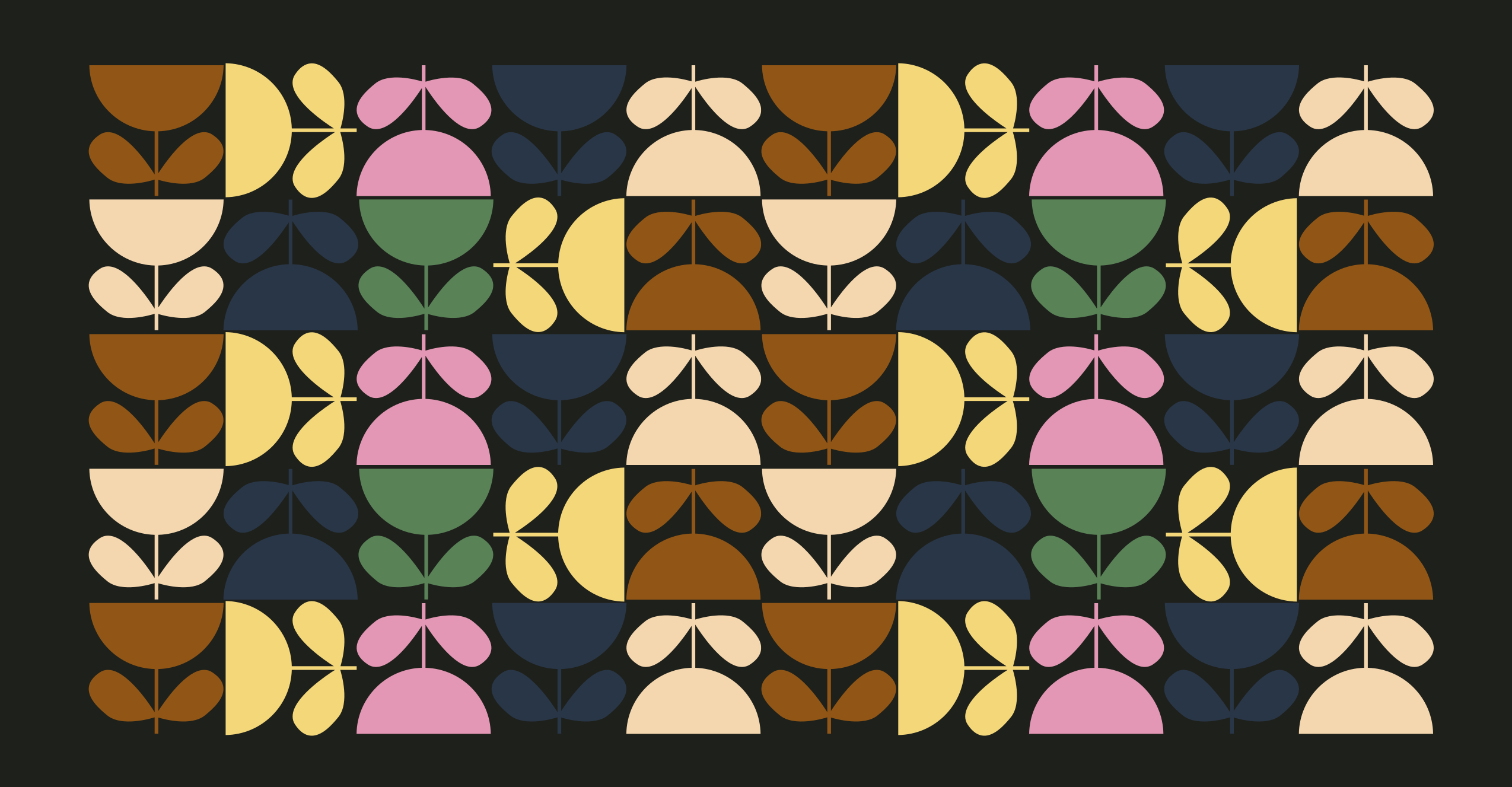 乙烯基地毯展现生动的叶子图案 - TenStickers