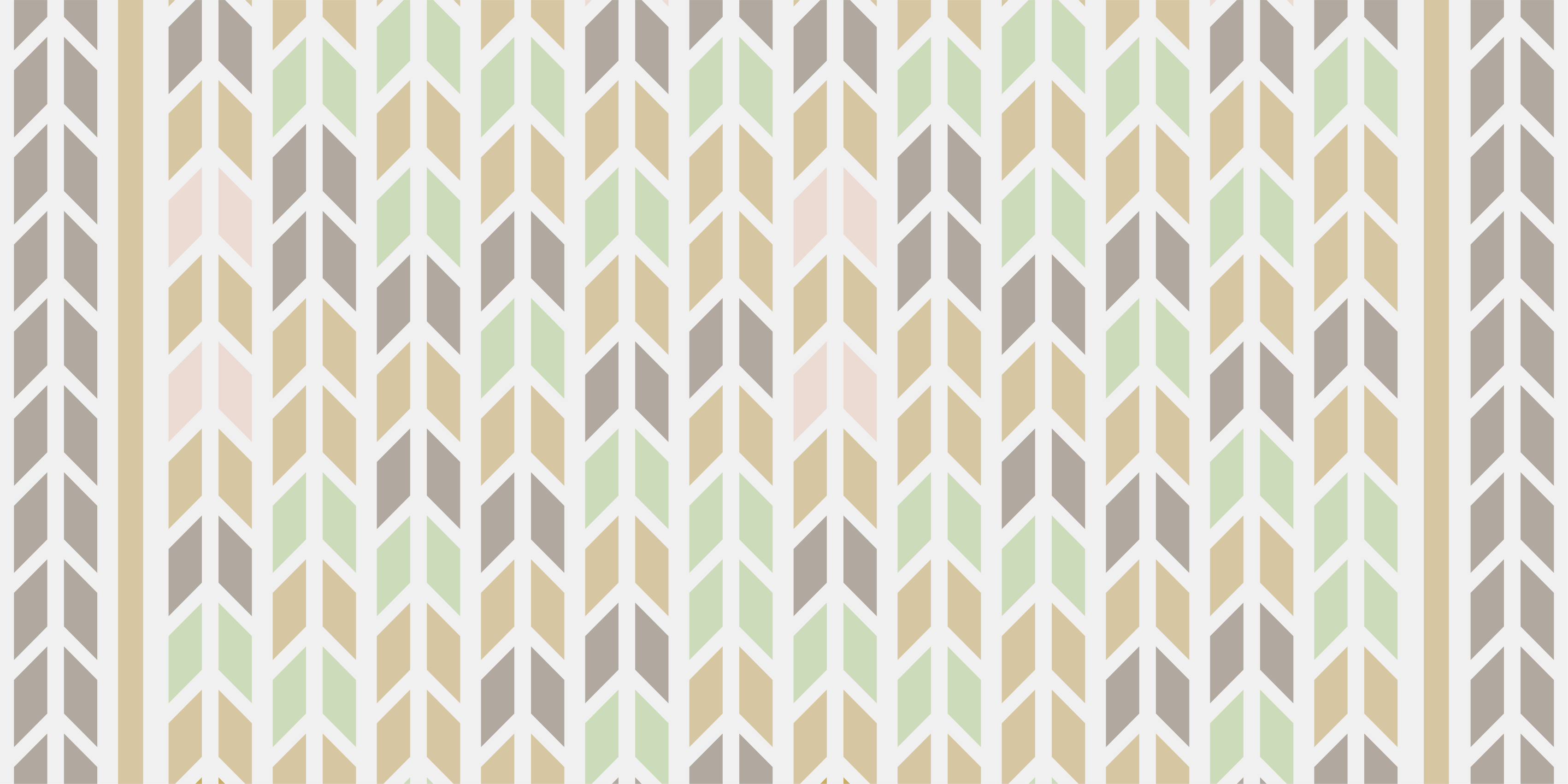 乙烯基地毯几何 人字纹色调 - TenStickers