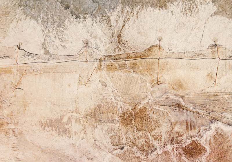 自然纹理大地色调纹理地毯 - TenStickers