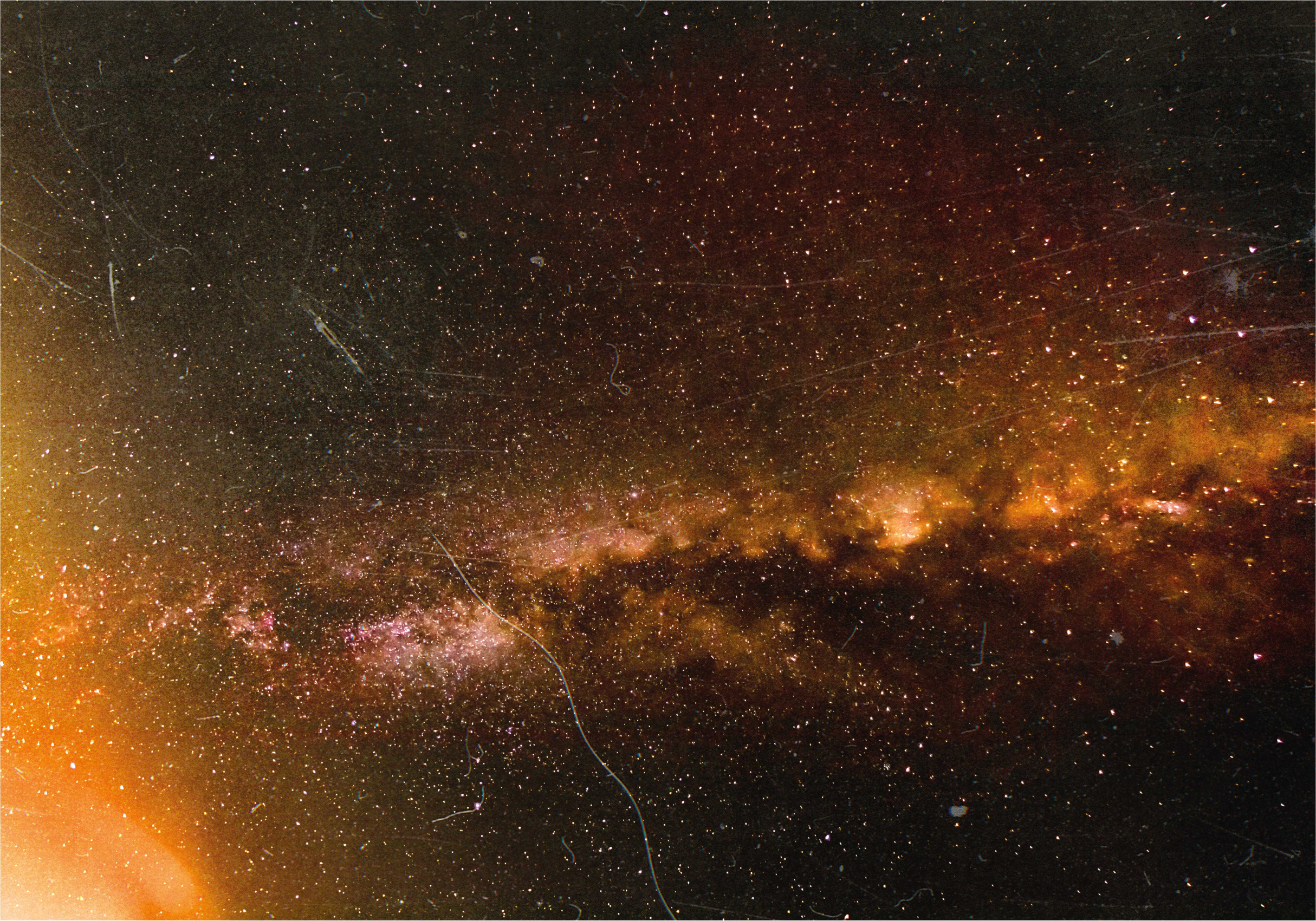 乙烯基地毯星星宇宙银河视角 - TenStickers