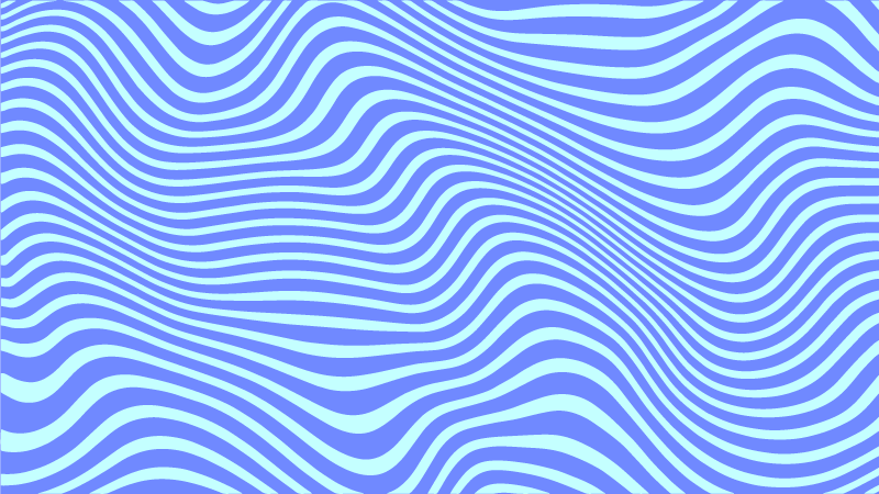 蓝色和紫色催眠线条复古地毯 - TenStickers